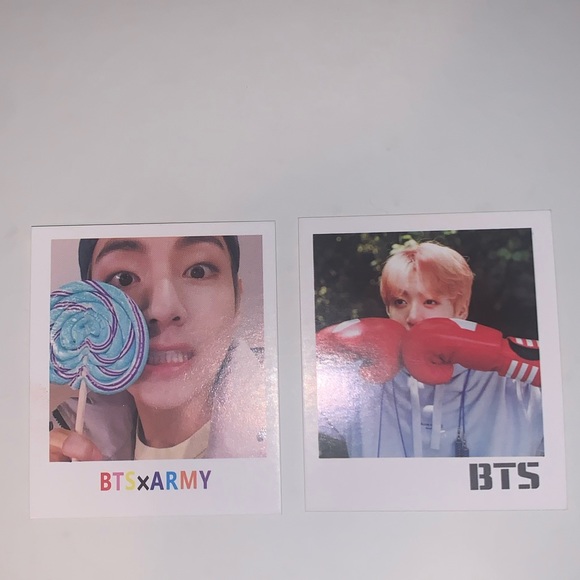 TAEHYUNG AND JUNGKOOK UNOFFICIAL PHOTOCARDS - Picture 1 of 2